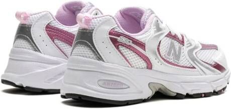 New Balance Kids 530 "White Pink Sugar" sneakers Wit