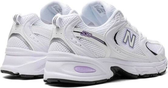 New Balance 530 "White Purple" sneakers Wit