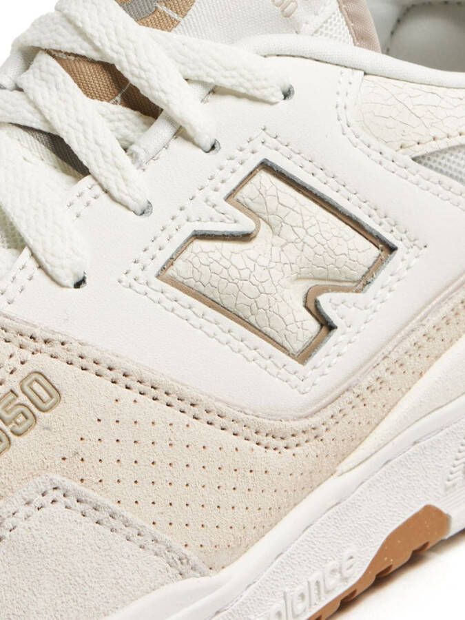 New Balance 550 leren sneakers met vlakken Beige