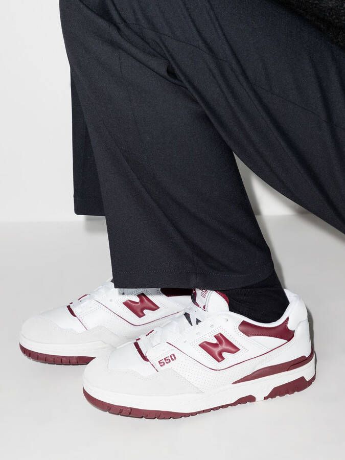 New Balance 550 low-top sneakers Wit