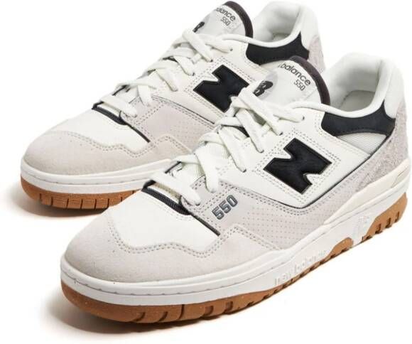 New Balance 550 sneakers met colourblocking Wit