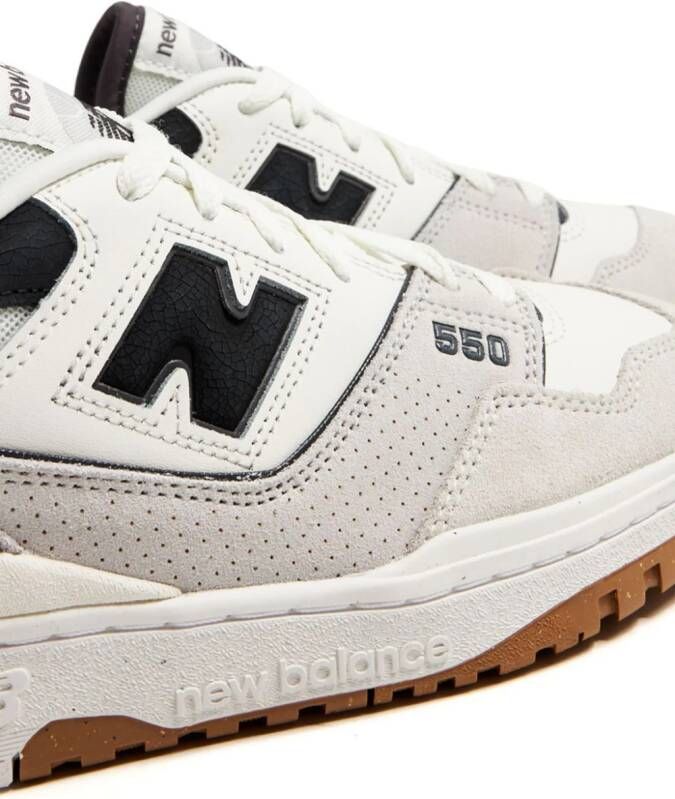 New Balance 550 sneakers met colourblocking Wit