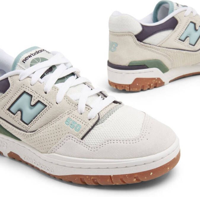 New Balance 550 sneakers met logo-reliëf Beige