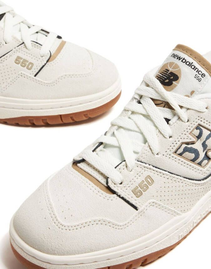 New Balance 550 sneakers met luipaardprint Beige
