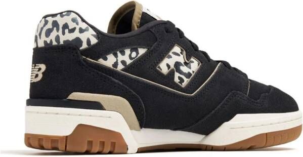 New Balance 550 sneakers met luipaardprint Zwart