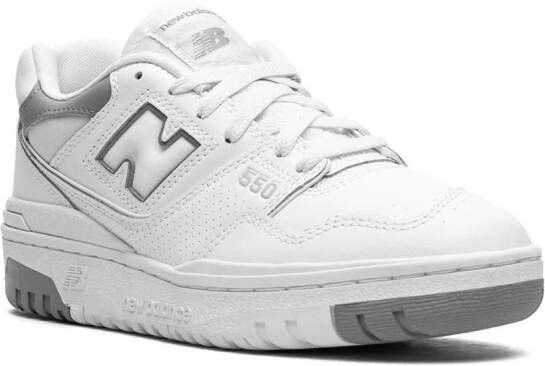 New Balance "550 White Grey Cream sneakers" Wit