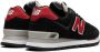 New Balance "574 Black Red sneakers" Zwart - Thumbnail 3