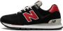 New Balance "574 Black Red sneakers" Zwart - Thumbnail 5