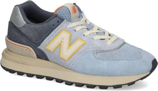 New Balance 574 sneakers met vlakken Blauw