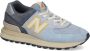 New Balance 574 sneakers met vlakken Blauw - Thumbnail 2