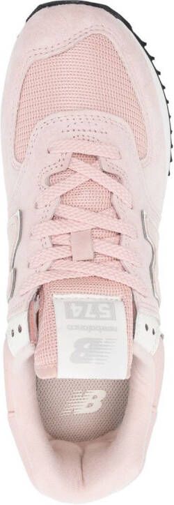 New Balance 574 sneakers met plateauzool Roze