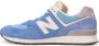 New Balance 574 suède sneakers Blauw - Thumbnail 5