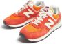New Balance 574 sneakers met colourblocking Oranje - Thumbnail 34