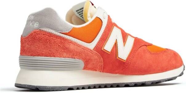 New Balance 574 sneakers met colourblocking Oranje