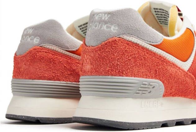 New Balance 574 sneakers met colourblocking Oranje