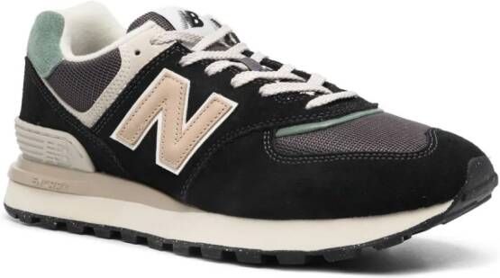 New Balance 574 suède sneakers Zwart