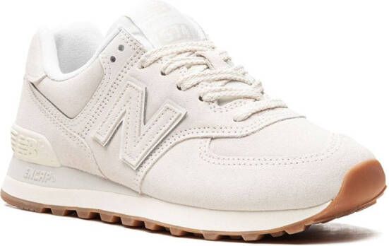 New Balance 574 "White Tan" sneakers Wit