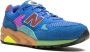 New Balance "580 OG Blue Bright Lapis Washed Burgundy suède sneakers" Blauw - Thumbnail 2