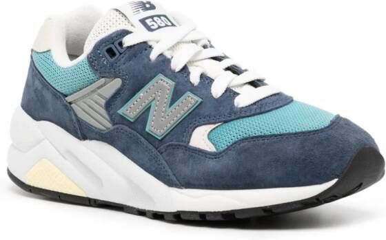 New Balance 580 V2 sneakers met vlakken Blauw