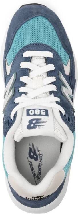 New Balance 580 V2 sneakers met vlakken Blauw