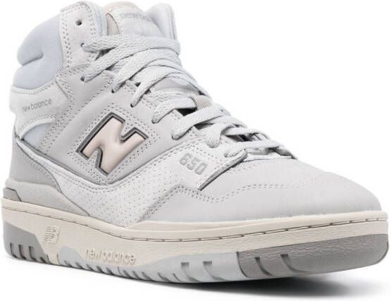 New Balance 650 high-top sneakers Grijs