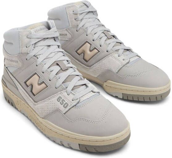 New Balance 650 high-top sneakers Grijs