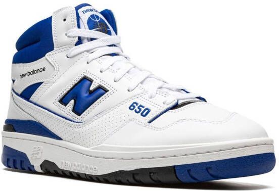 New Balance 650 high top sneakers Wit