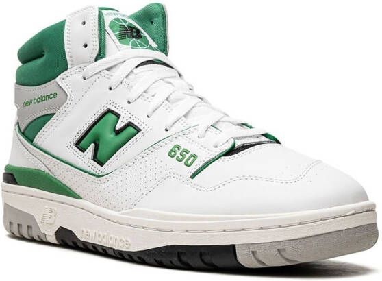 New Balance 650 high-top sneakers Wit