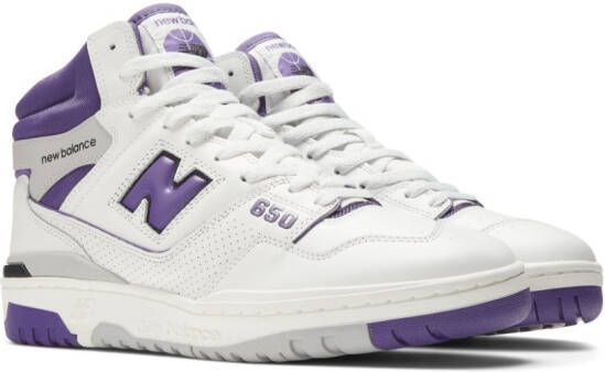 New Balance 650 high-top sneakers Wit