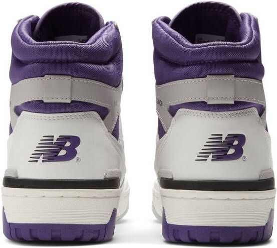 New Balance 650 high-top sneakers Wit
