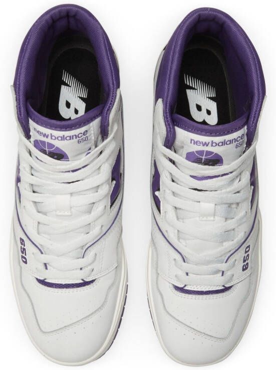 New Balance 650 high-top sneakers Wit