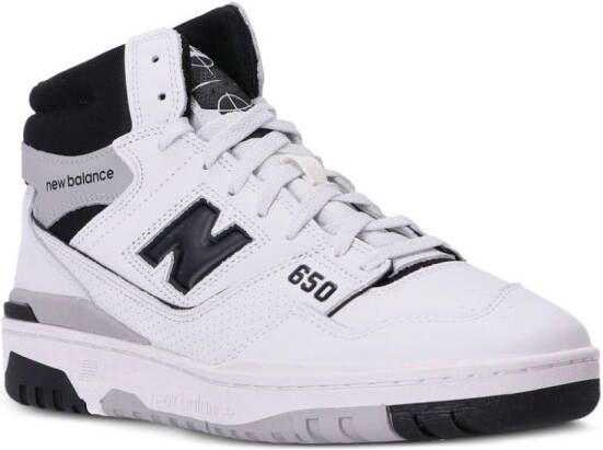 New Balance 650 high-top sneakers Wit