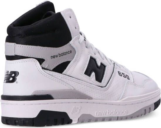 New Balance 650 high-top sneakers Wit