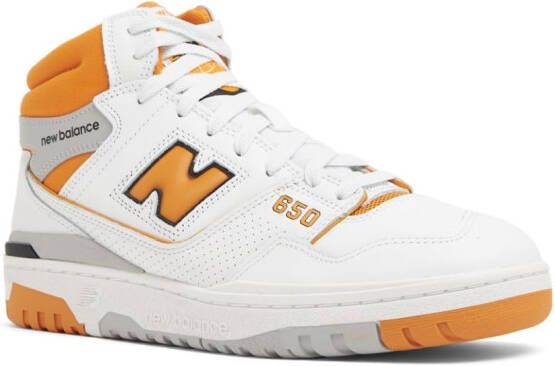 New Balance 650 high-top sneakers Wit