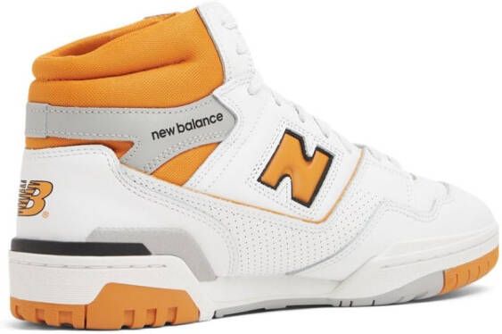 New Balance 650 high-top sneakers Wit