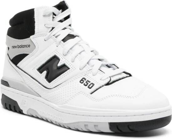 New Balance 650 high-top sneakers Wit