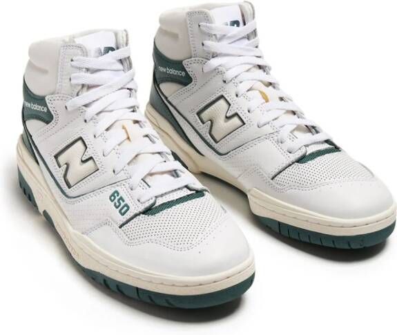 New Balance 650 high-top sneakers Wit