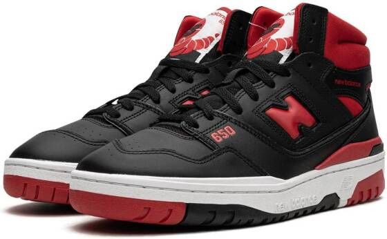 New Balance 650 high-top sneakers Zwart