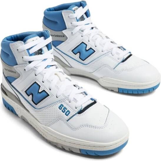 New Balance 650 high-top sneakers Wit