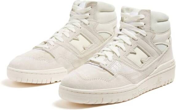 New Balance 650 high-top sneakers Beige