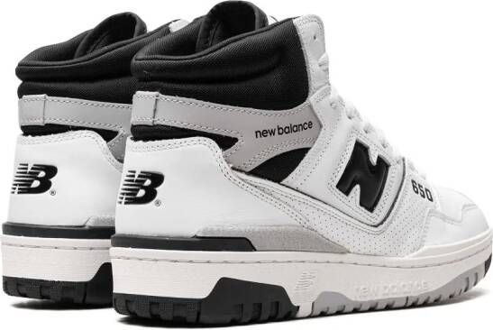 New Balance 650 high-top sneakers Wit