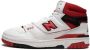 New Balance "650 White Red sneakers" Wit - Thumbnail 5