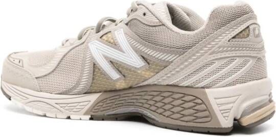 New Balance Sneakers met mesh vlakken Beige