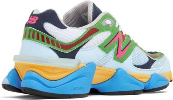 New Balance 9060 sneakers met logo-patch Blauw