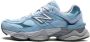 New Balance 9060 sneakers met logopatch Blauw - Thumbnail 5