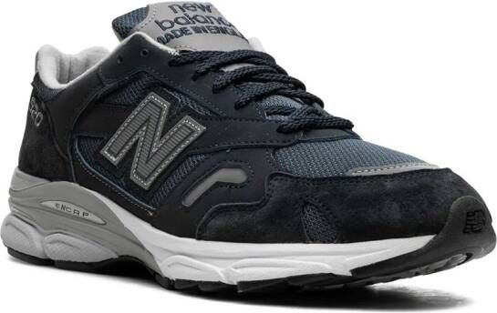 New Balance 920 suède sneakers Blauw