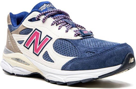 New Balance 990 V3 sneakers Blauw