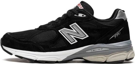 New Balance 990V3 leren sneakers Zwart