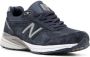 New Balance 990v4 low-top sneakers Blauw - Thumbnail 2