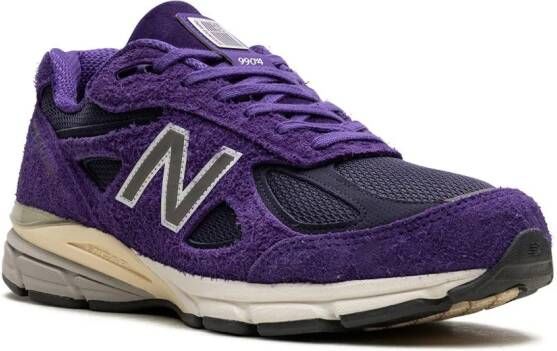 New Balance "990v4 suède Purple sneakers" Paars